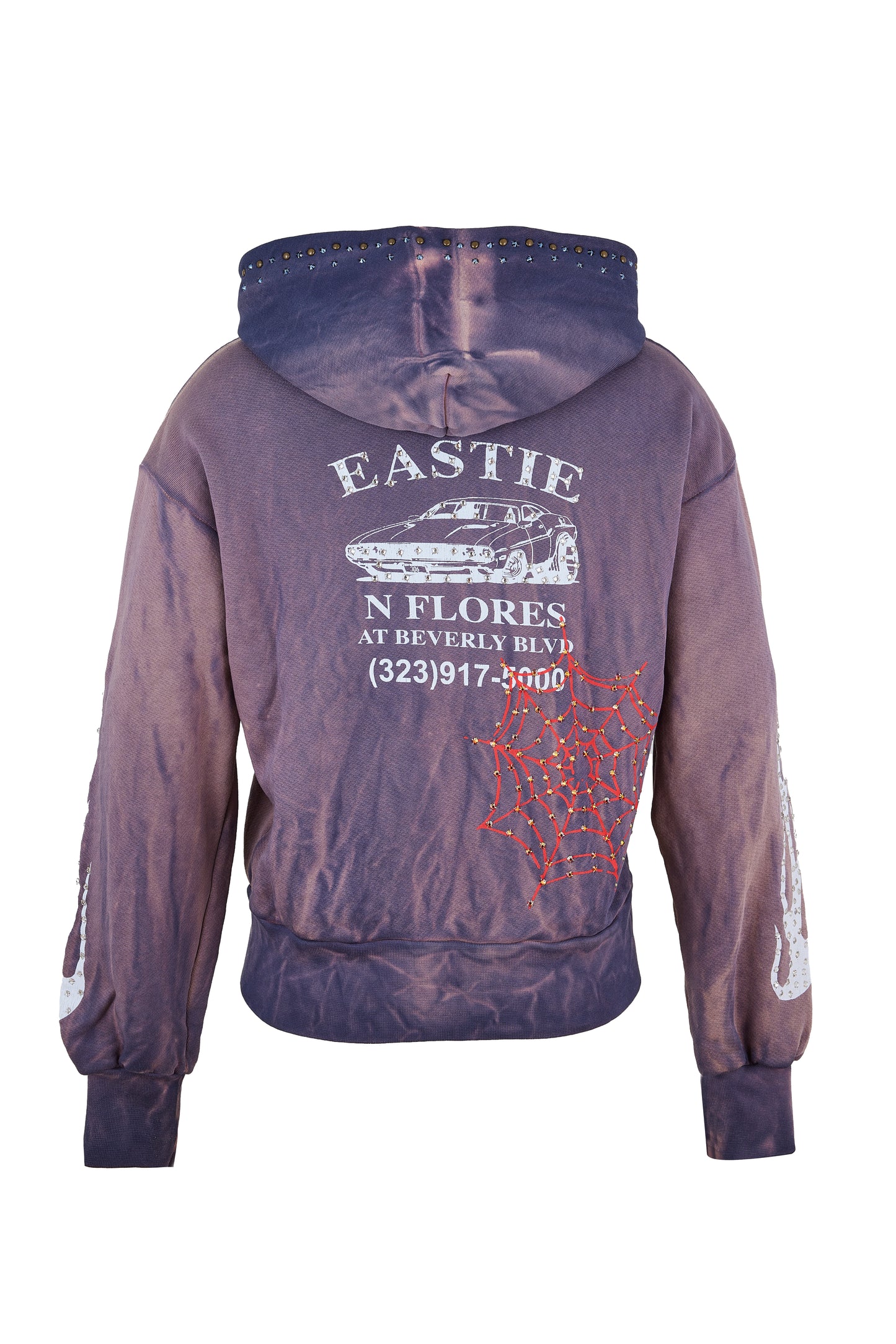 SPIT SOUVENIR ZIP HOODIE
